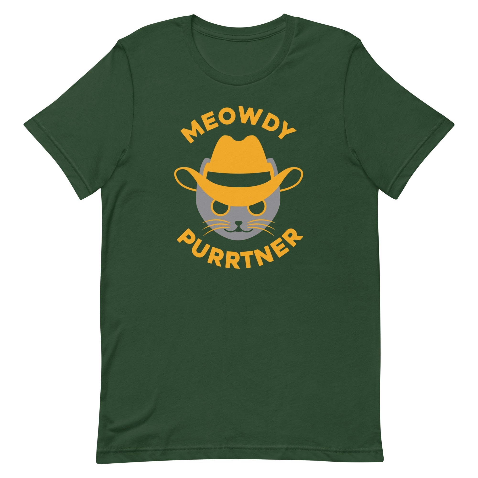 Meowdy Purrtner Men's Signature Tee