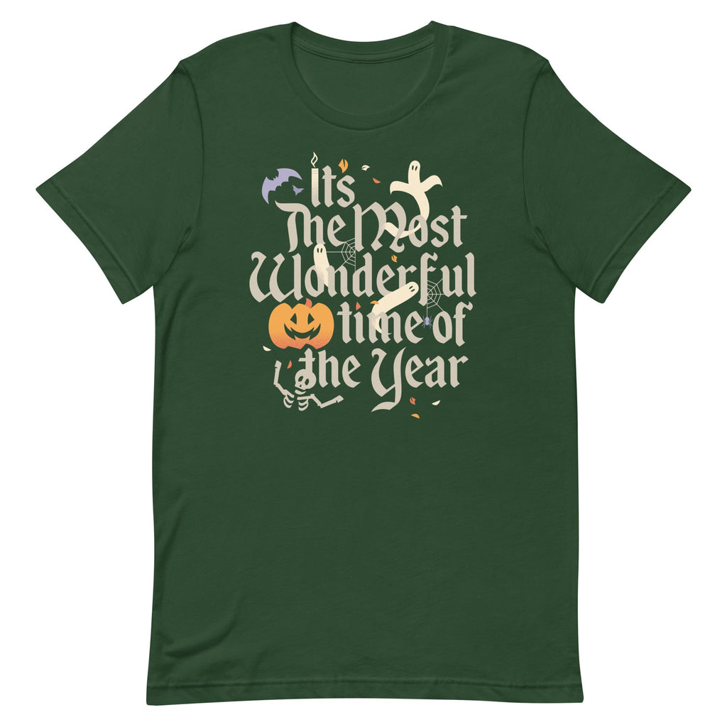 It's The Most Wonderful Time Of The Year Halloween Men's Signature Tee