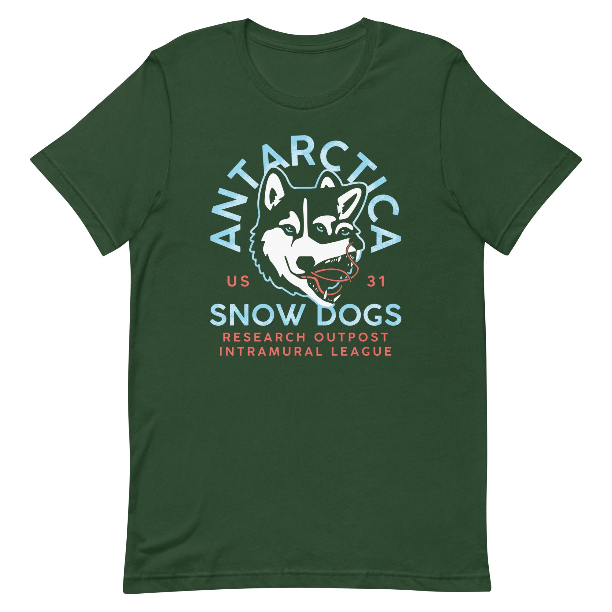 Antarctica Snow Dogs Men's Signature Tee