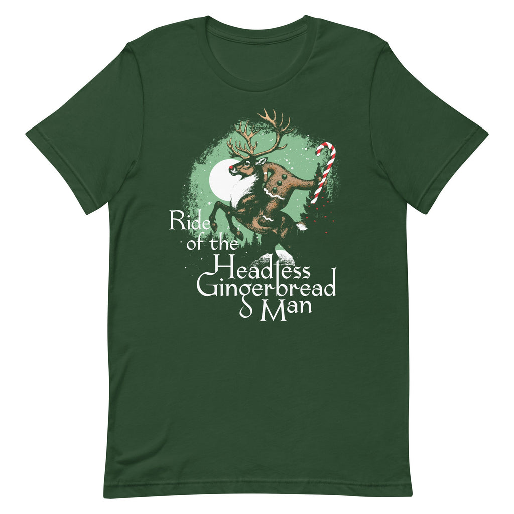 Ride Of The Headless Gingerbread Man Men's Signature Tee