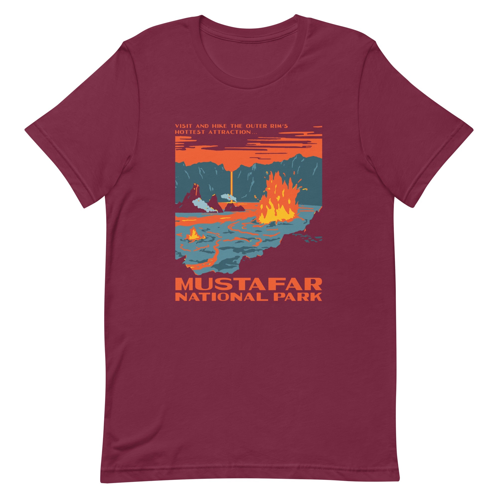 Mustafar National Park Men's Signature Tee