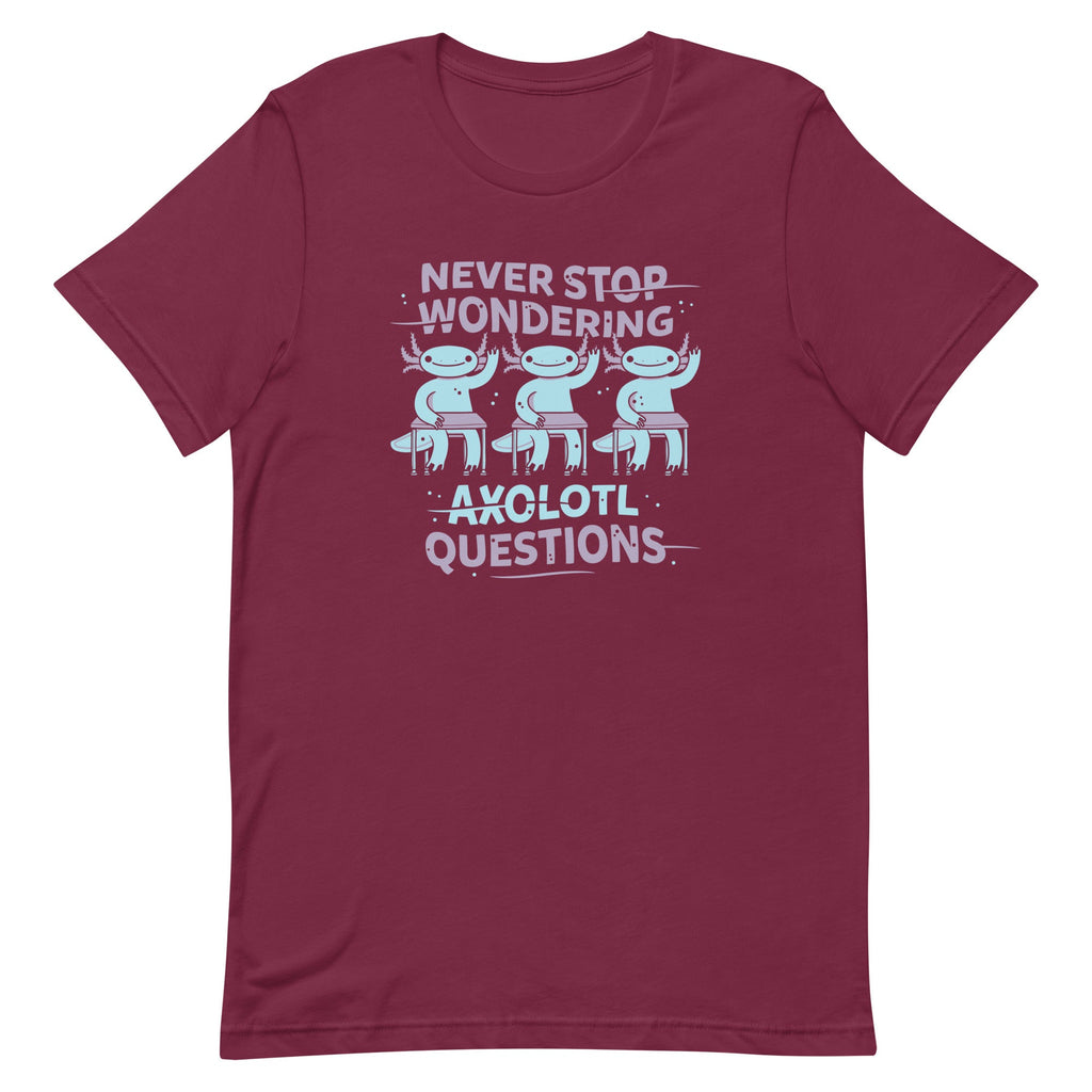 Axolotl Questions Men's Signature Tee