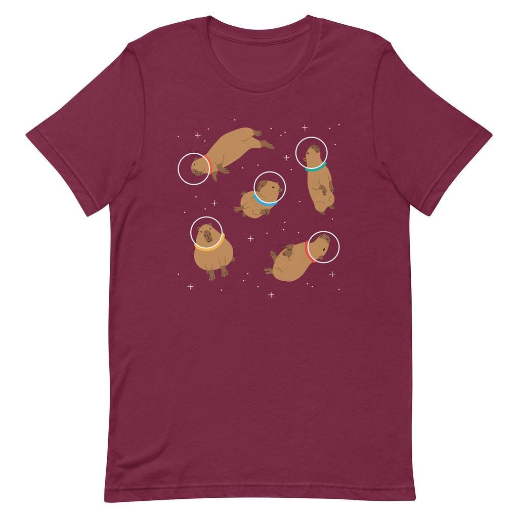 Capybaras In Space Men's Signature Tee