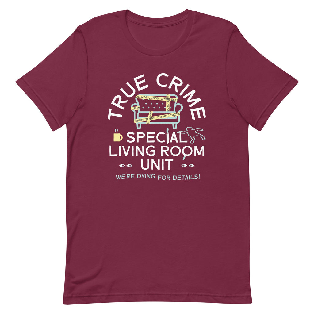 True Crime Special Living Room Unit Men's Signature Tee