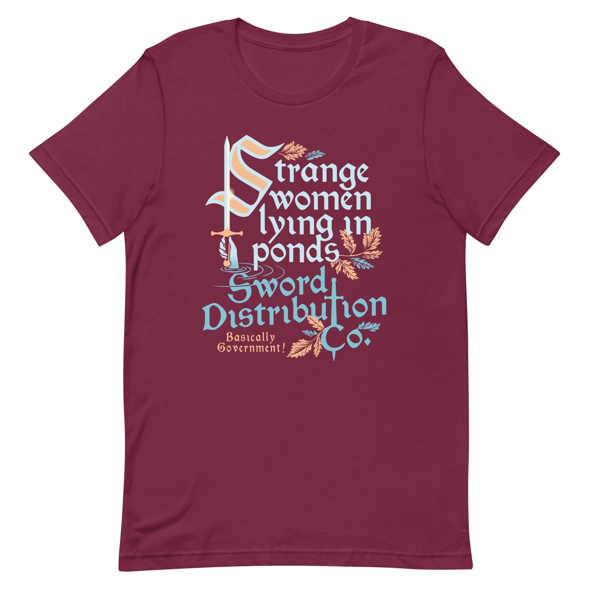 Strange Women Lying In Ponds Sword Distribution Co Men's Signature Tee