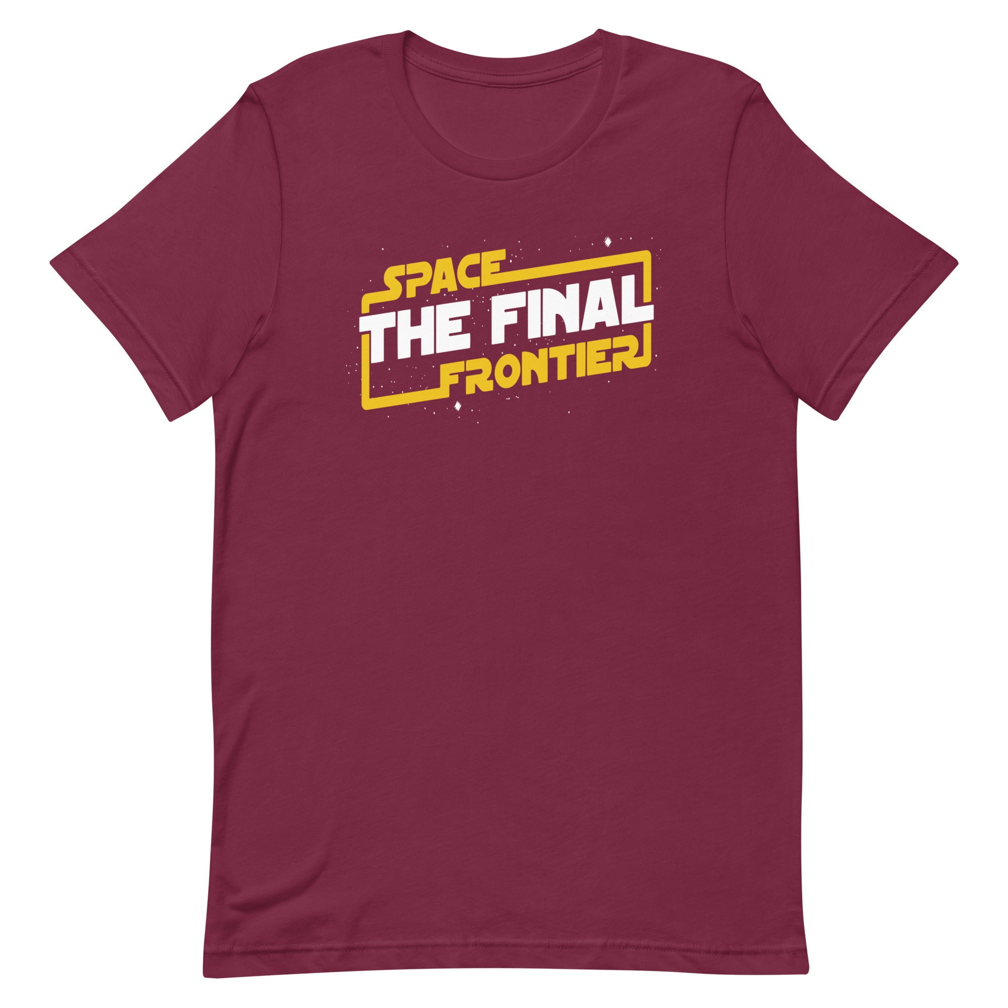 Space The Final Frontier Men's Signature Tee