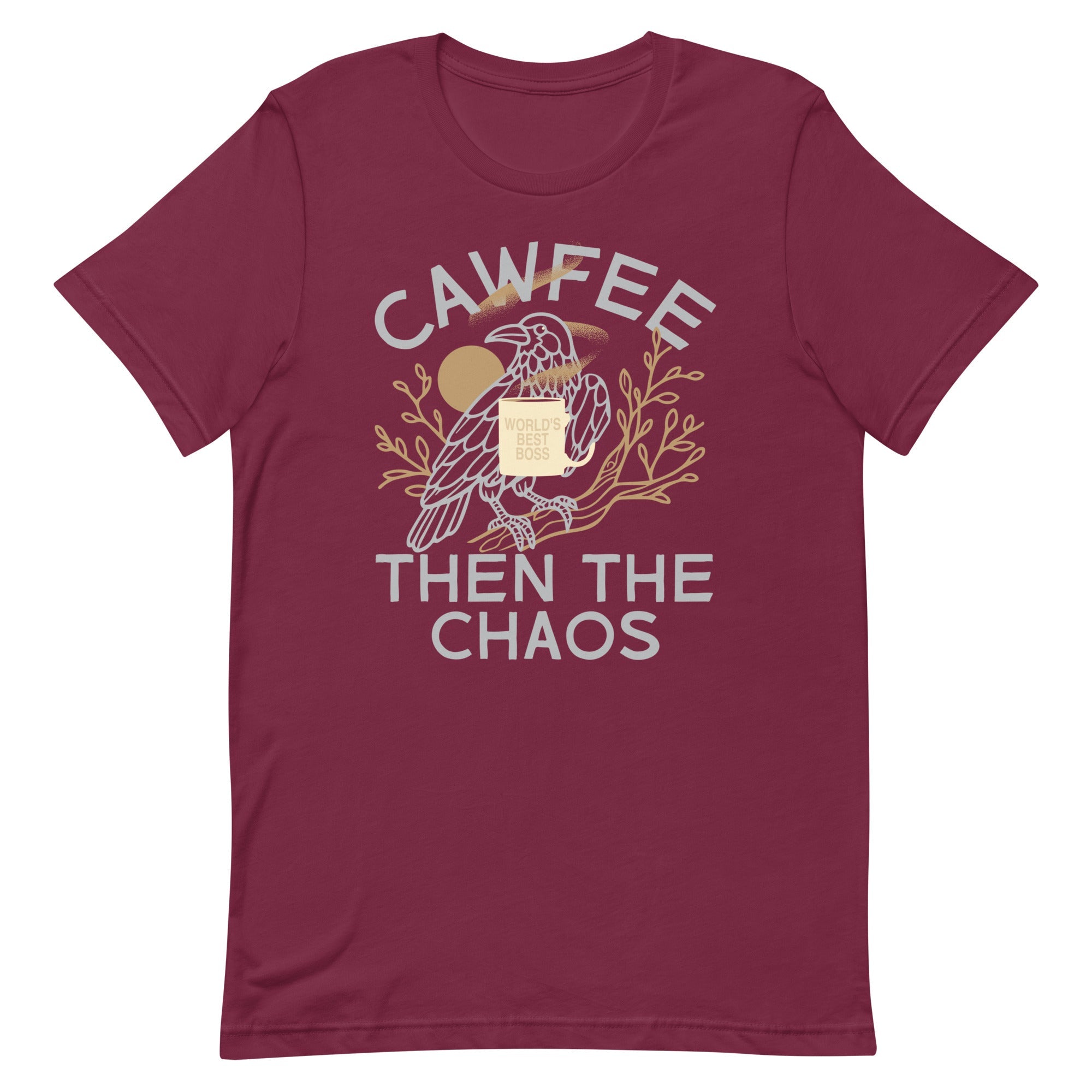Cawfee Then The Chaos Men's Signature Tee