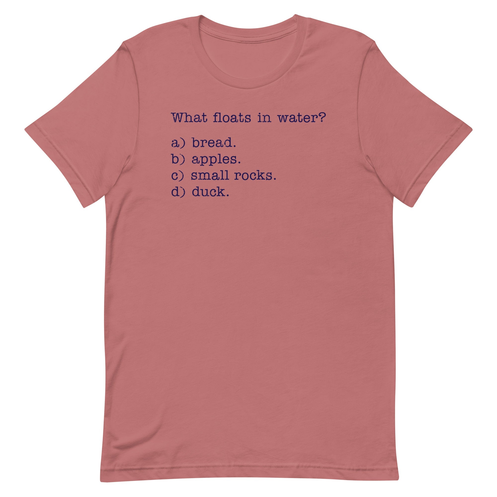 What Floats In Water? Men's Signature Tee