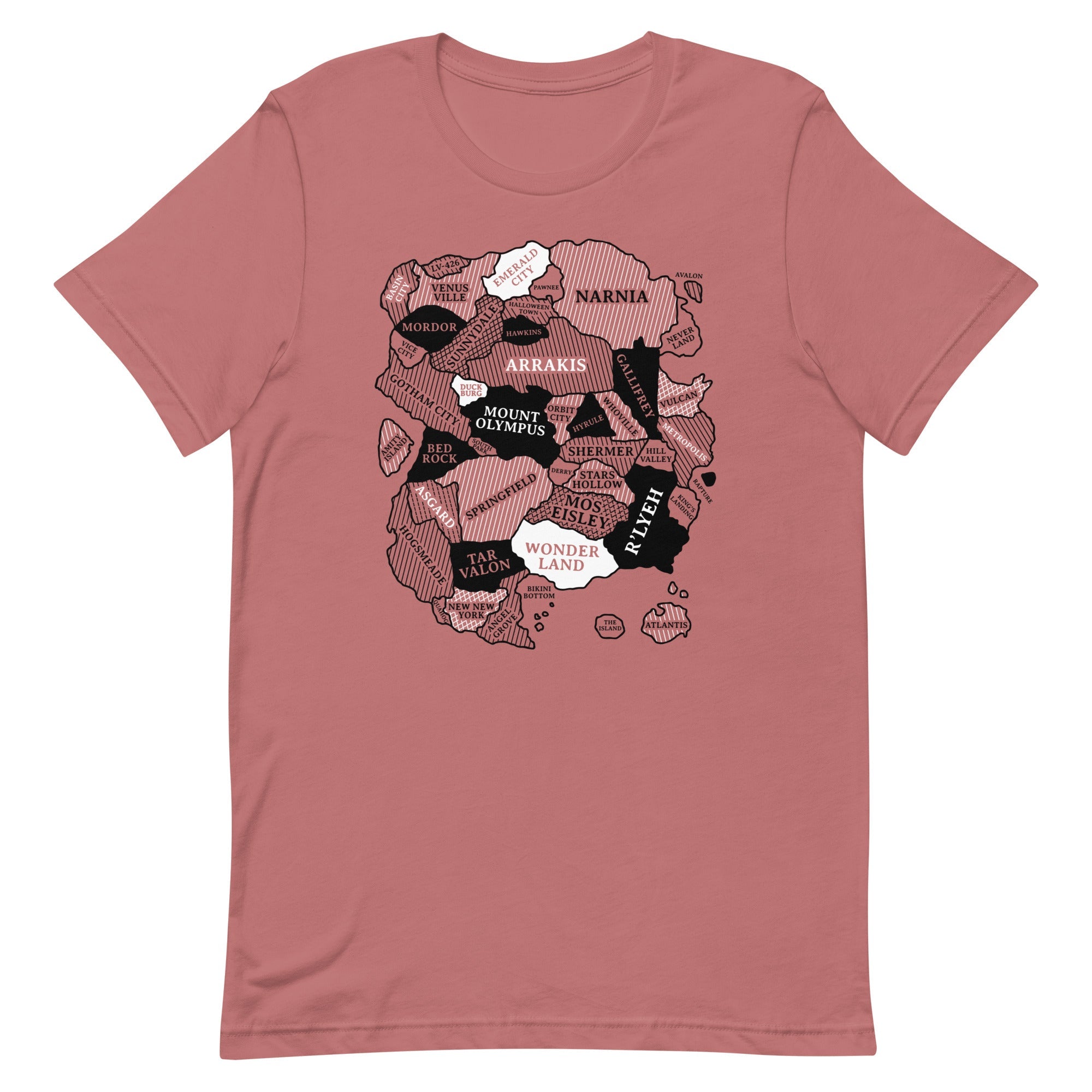 World Map Men's Signature Tee