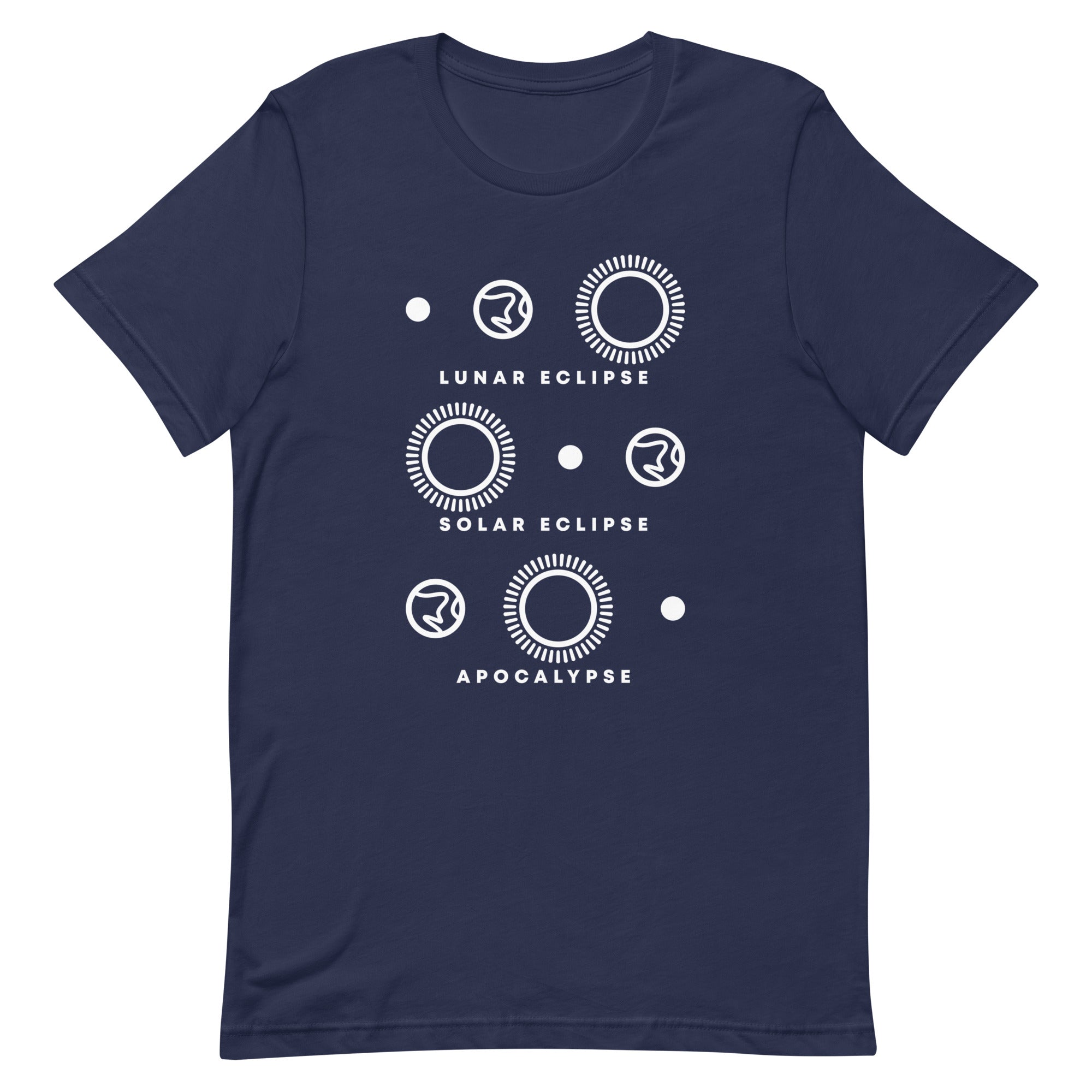 Lunar Eclipse Solar Eclipse Apocalypse Men's Signature Tee