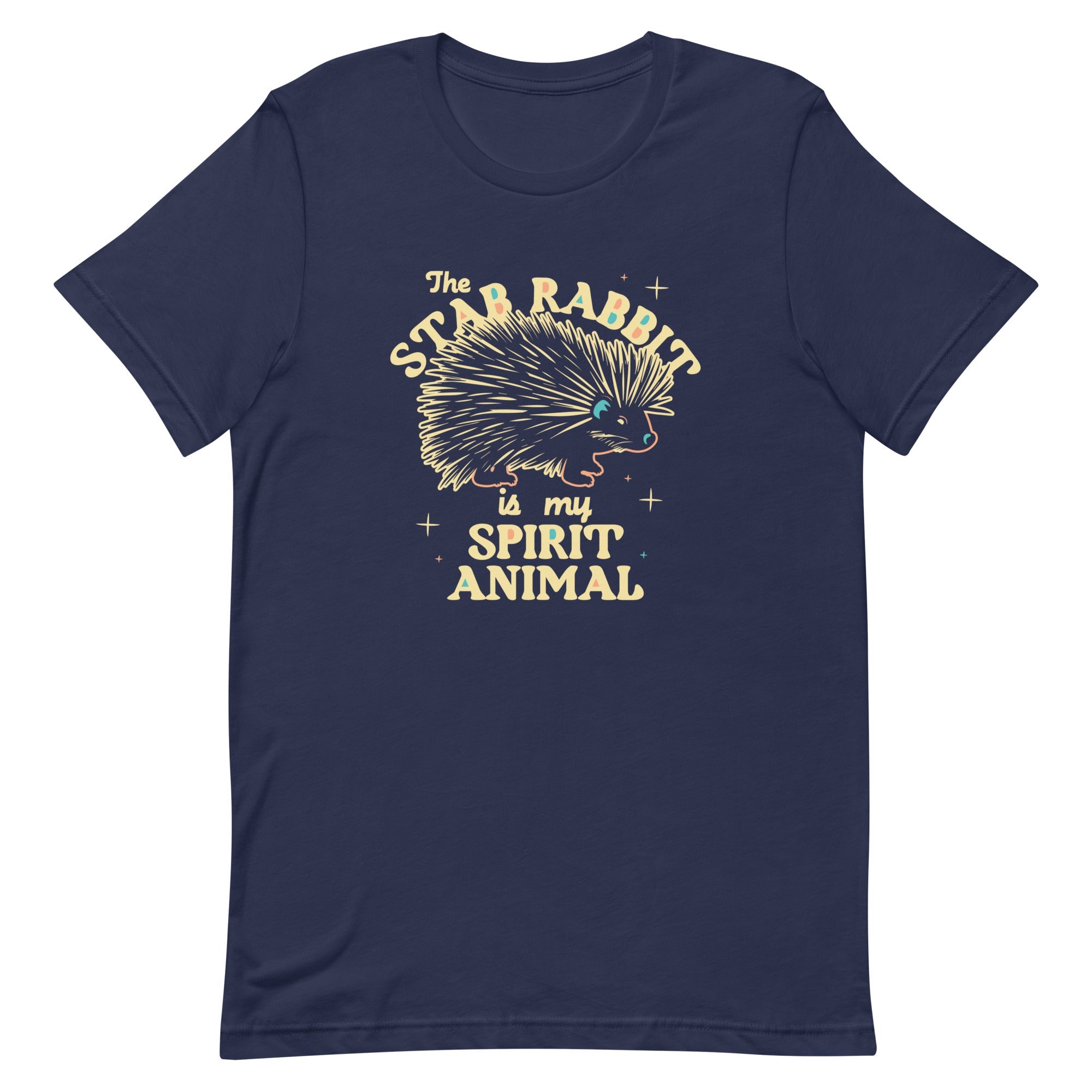 The Stab Rabbit Is My Spirit Animal Men's Signature Tee