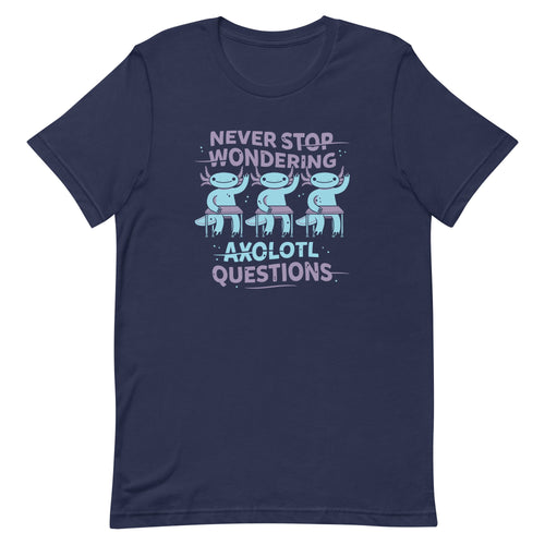 Axolotl Questions Men's Signature Tee