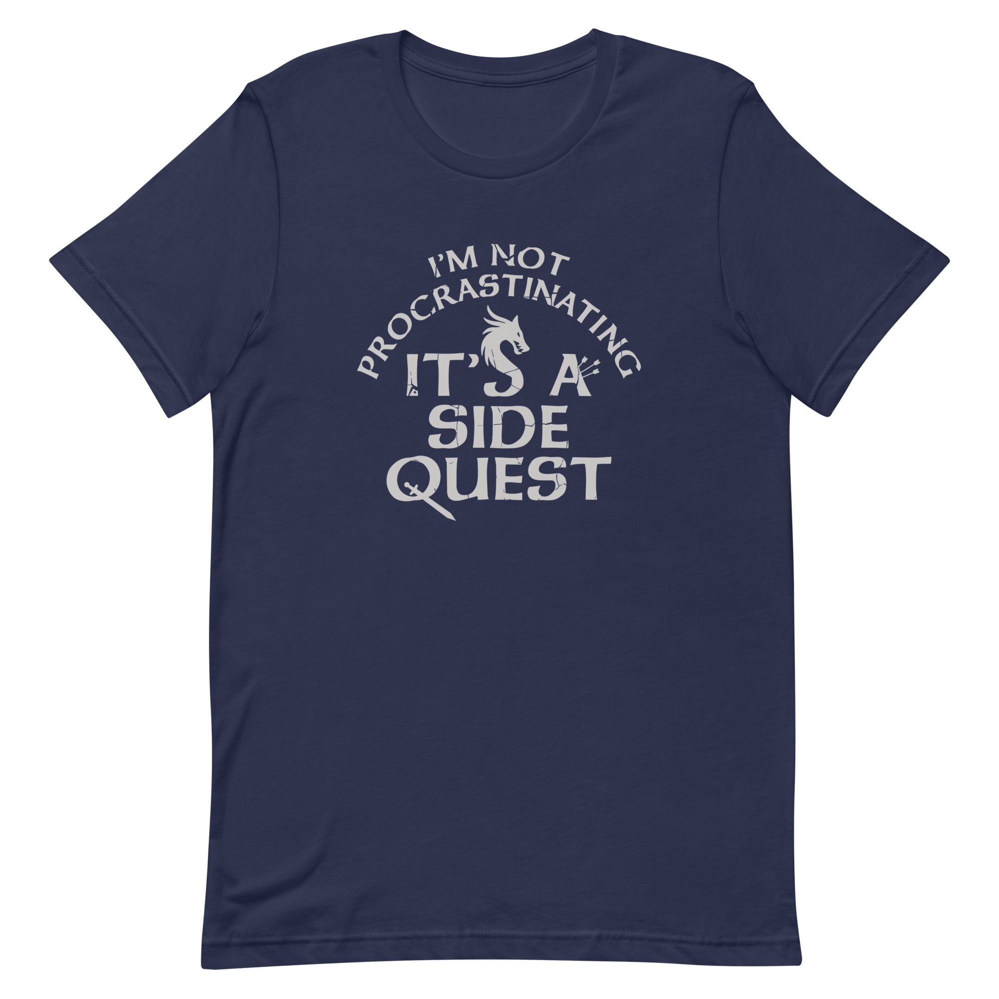 I'm Not Procrastinating, It's A Side Quest Men's Signature Tee