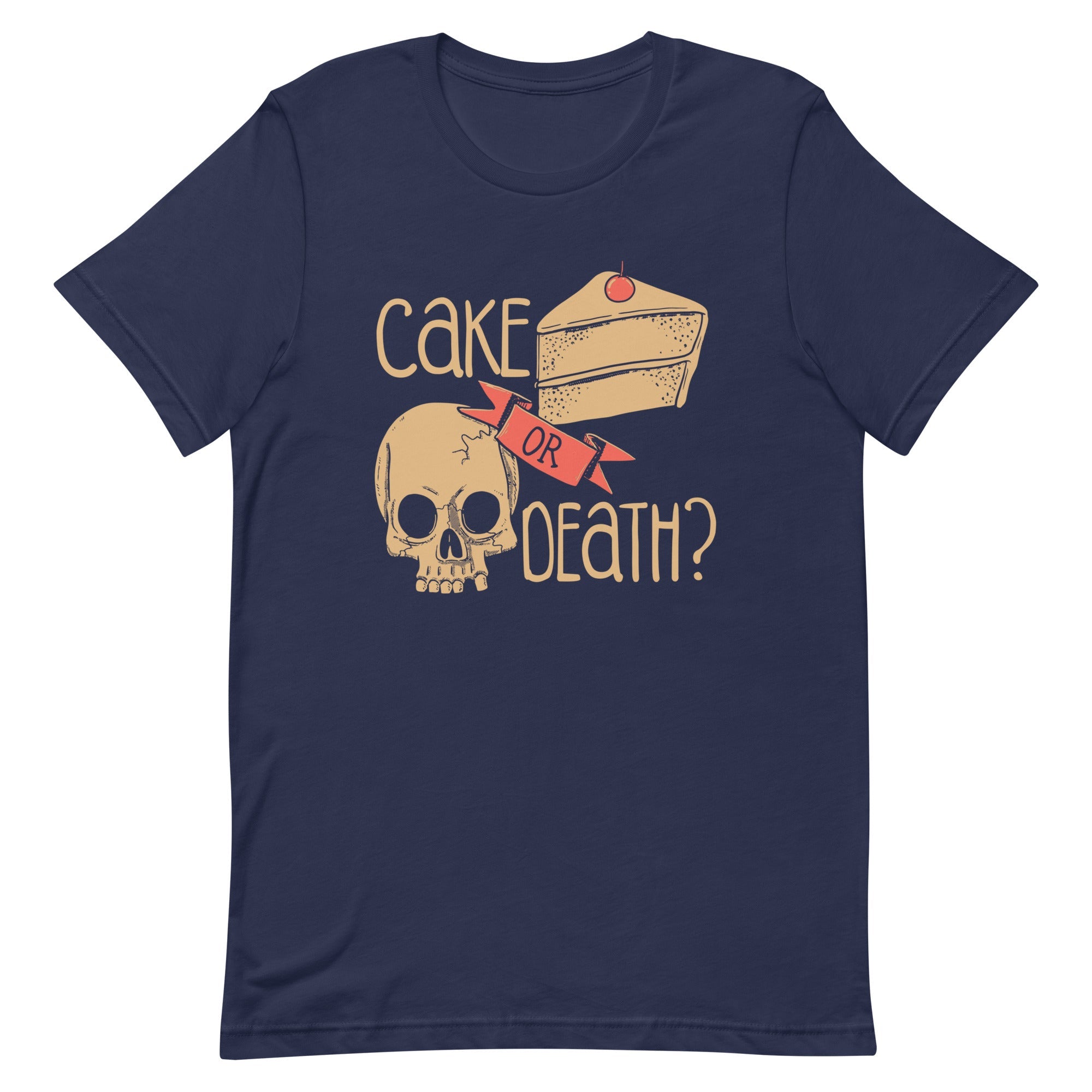 Cake Or Death? Men's Signature Tee