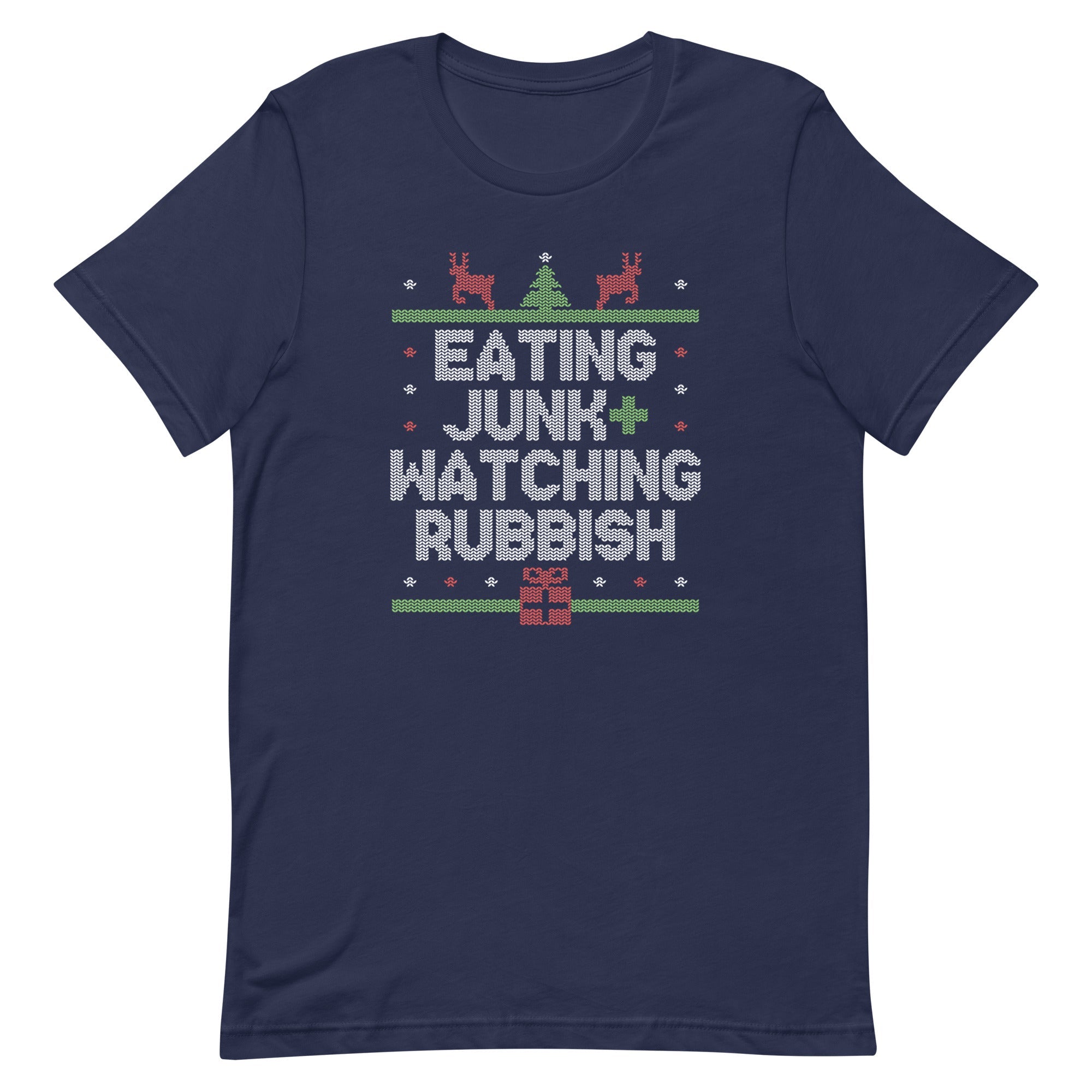 Eating Junk And Watching Rubbish Men's Signature Tee