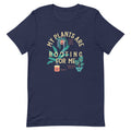 My Plants Are Rooting For Me Men's Signature Tee