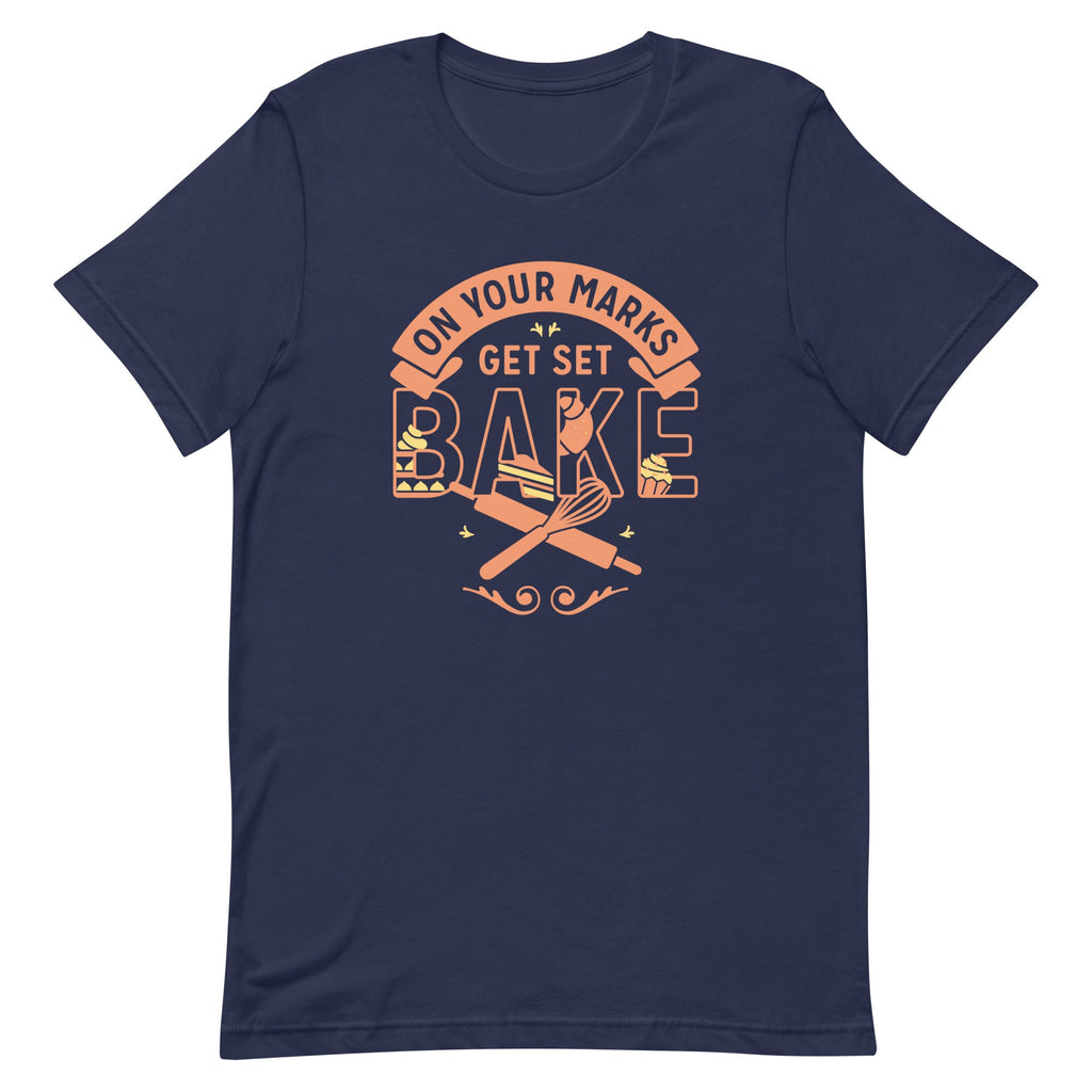 On Your Marks Get Set Bake Men's Signature Tee