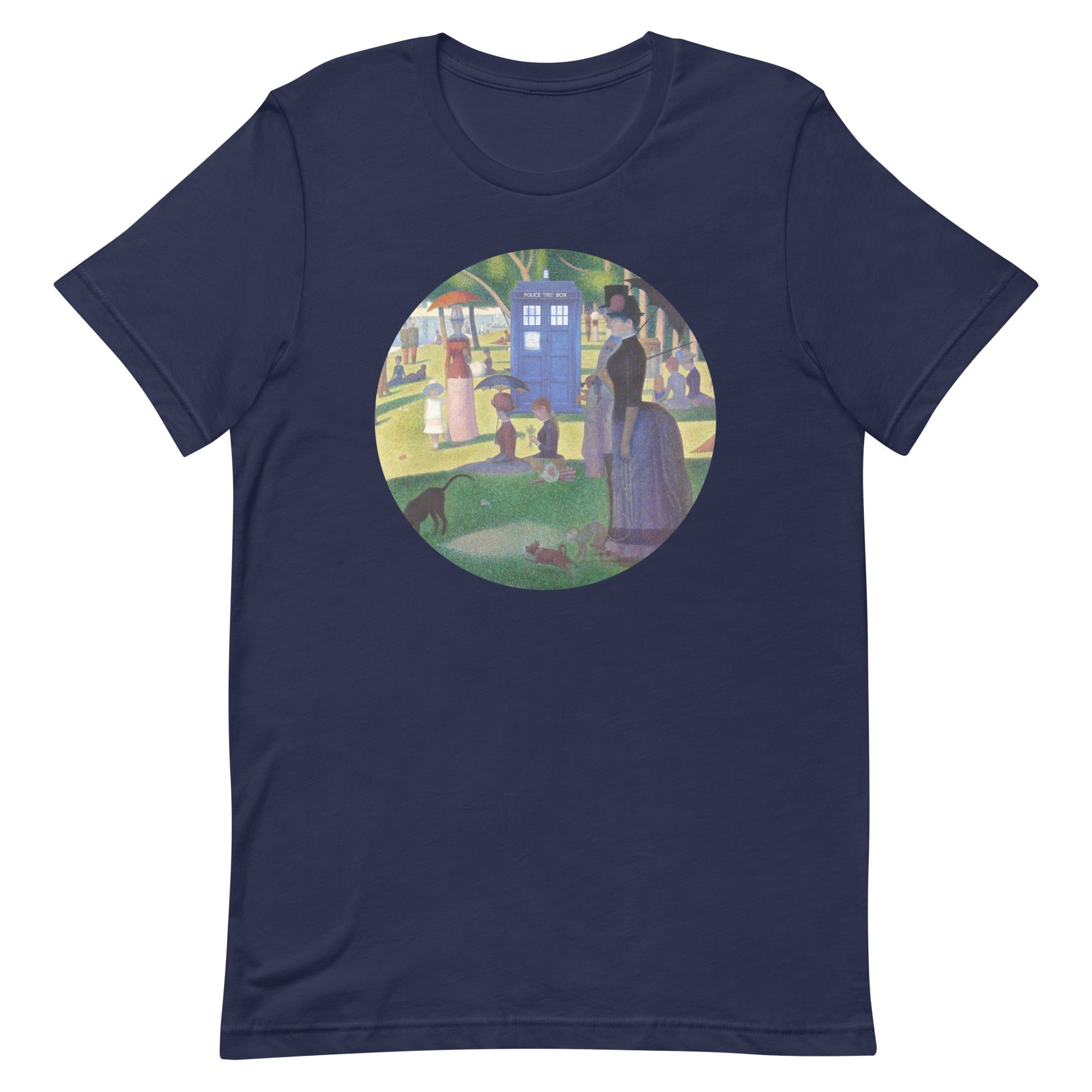 Tardis On La Grande Men's Signature Tee