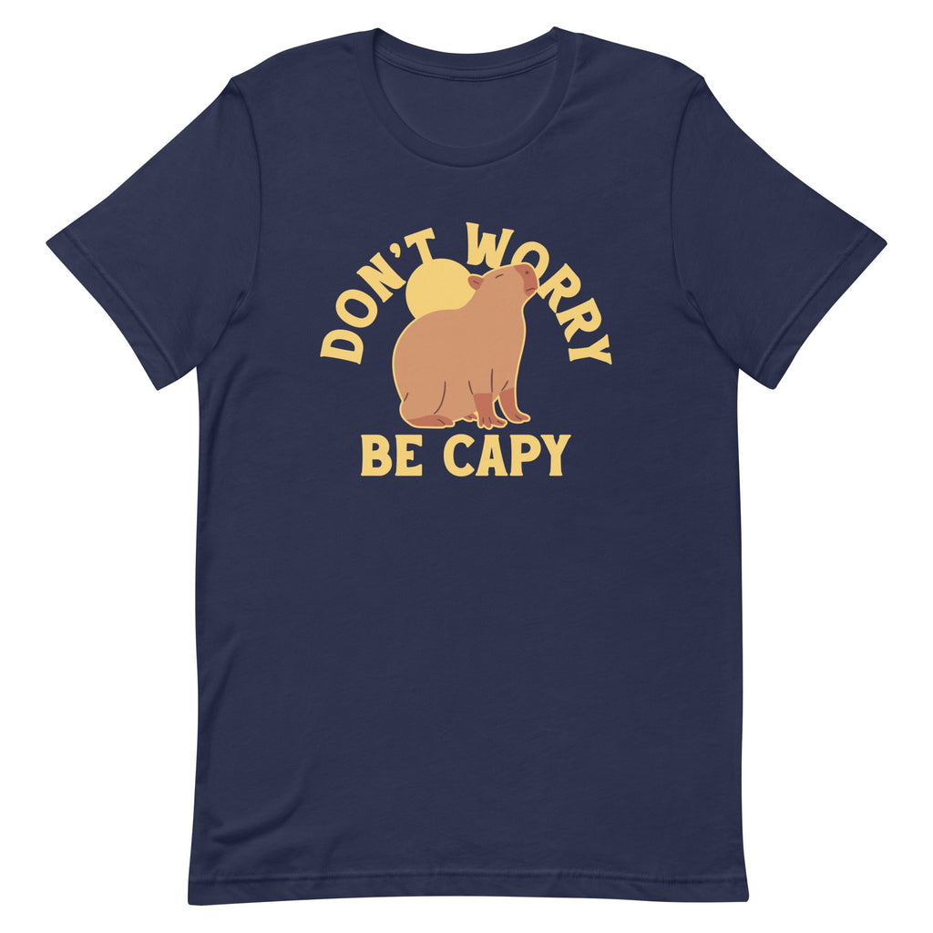 Don't Worry Be Capy Men's Signature Tee