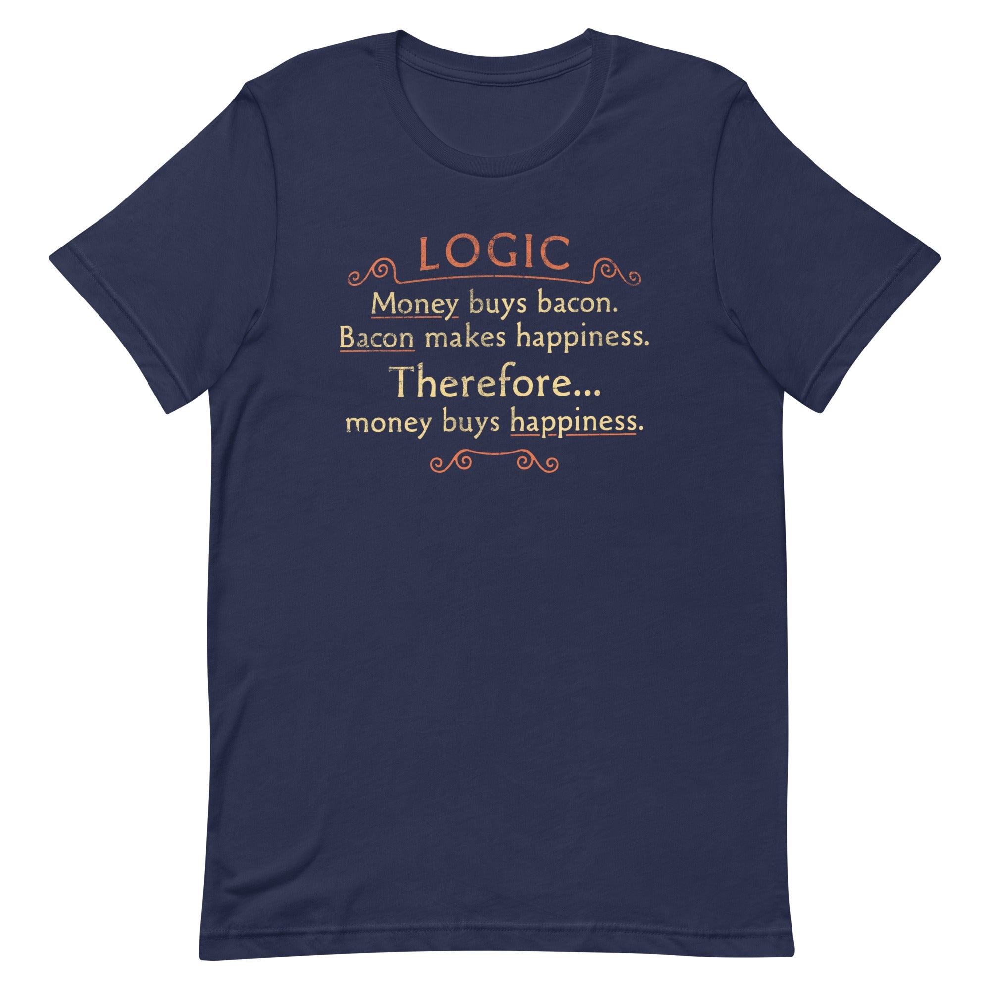 Money Buys Happiness Men's Signature Tee
