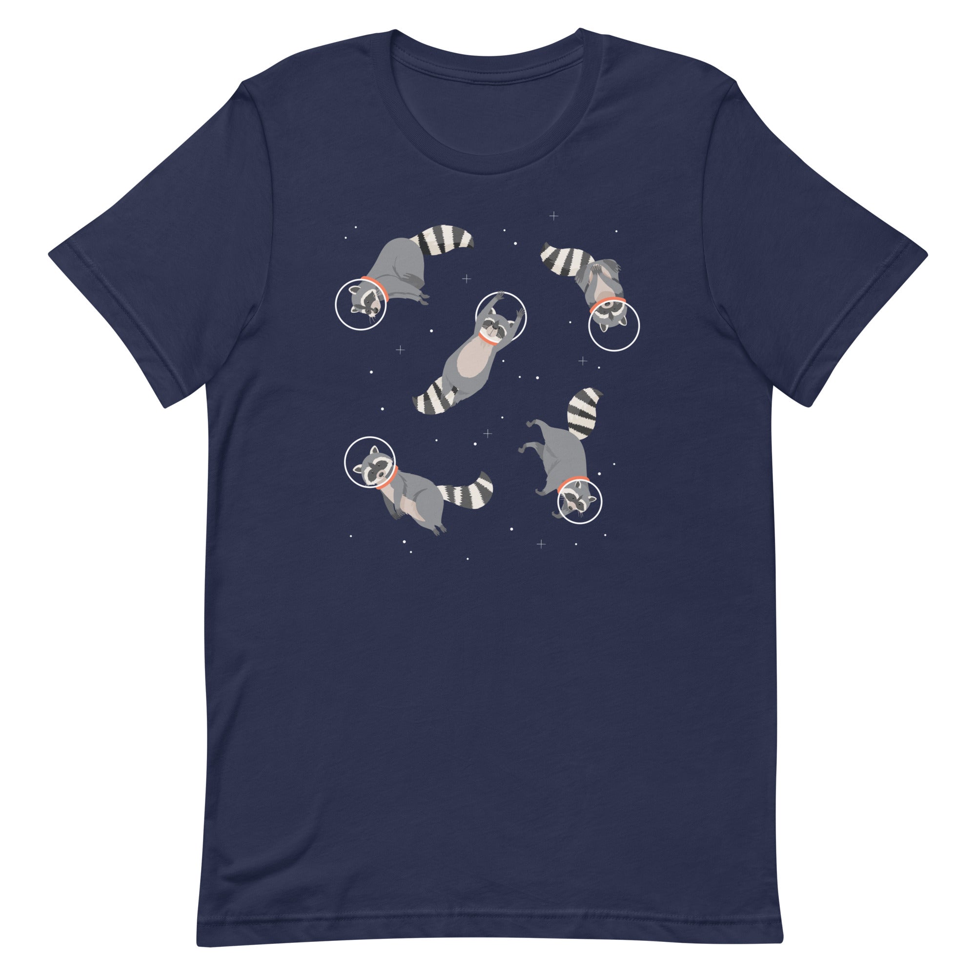 Raccoons In Space Men's Signature Tee
