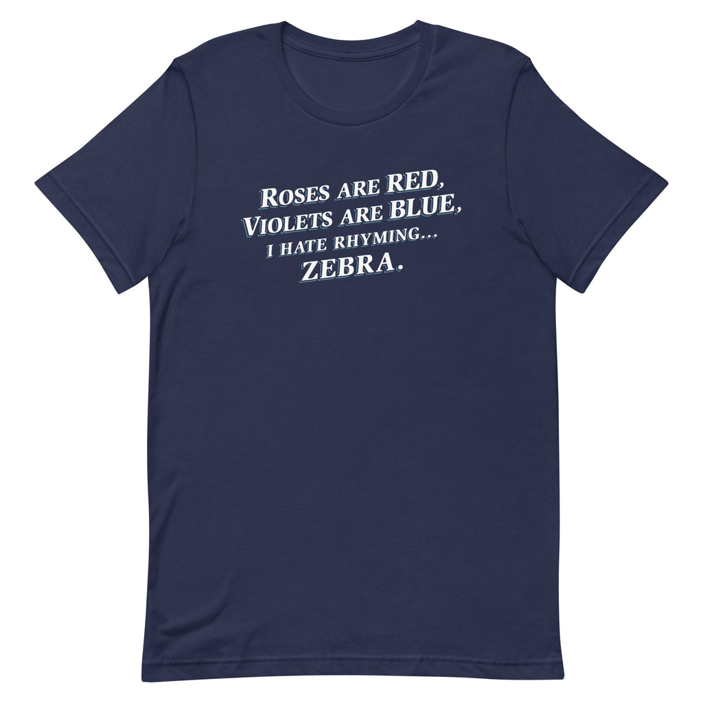 I Hate Rhyming Men's Signature Tee