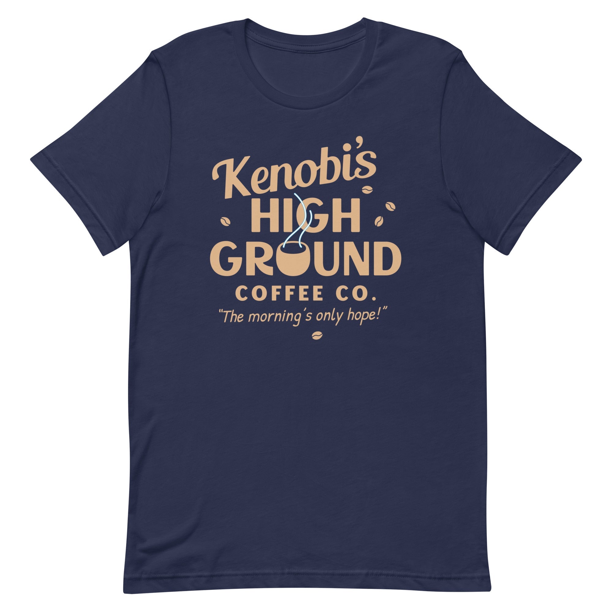 Kenobi's High Ground Coffee Co Men's Signature Tee