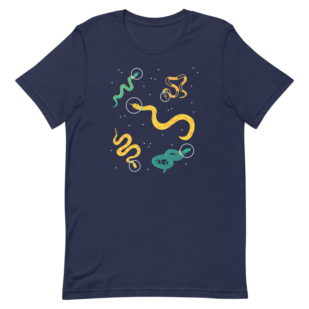 Snakes In Space Men's Signature Tee