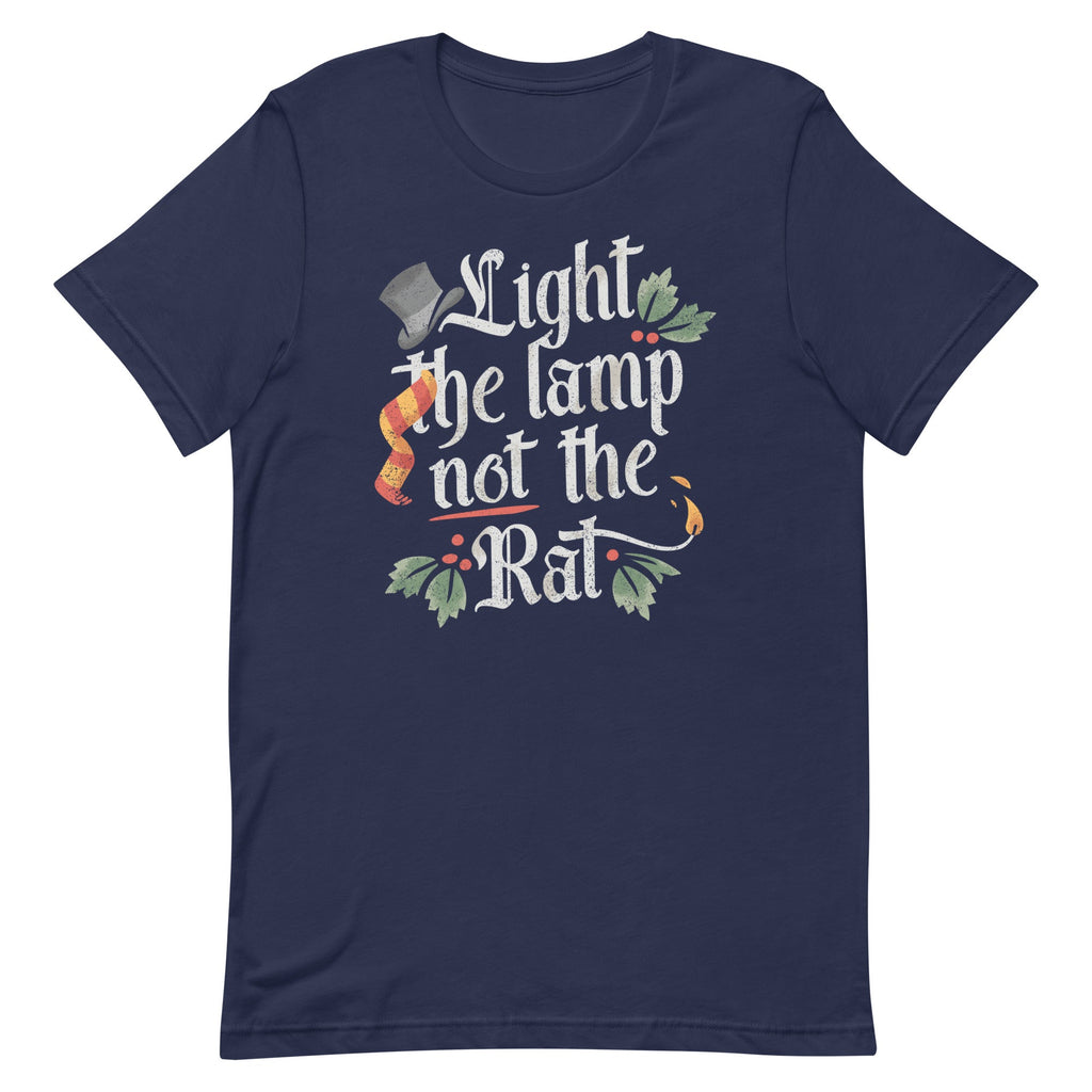 Light The Lamp Not The Rat Men's Signature Tee