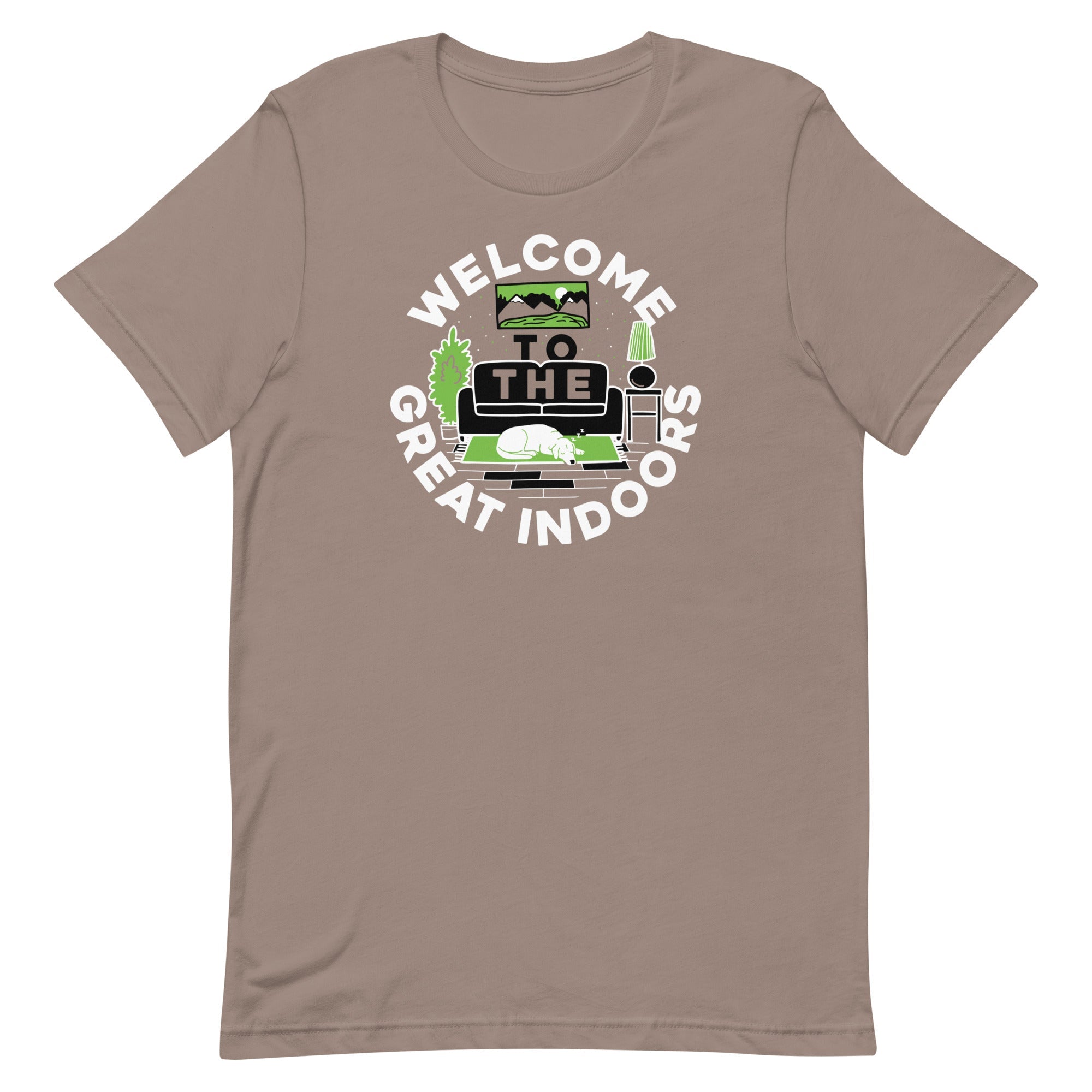 Welcome To The Great Indoors Men's Signature Tee