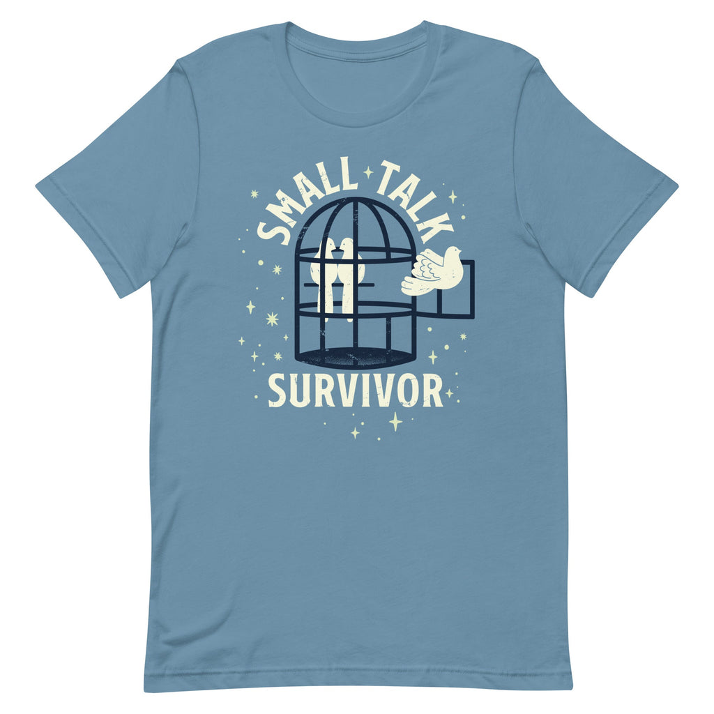 Small Talk Survivor Men's Signature Tee