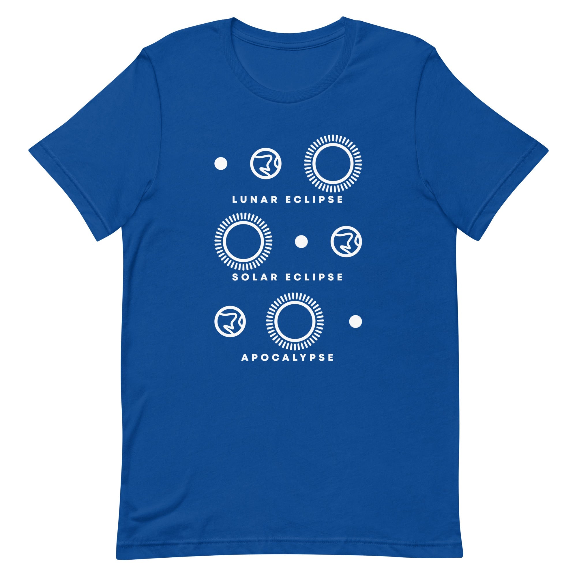 Lunar Eclipse Solar Eclipse Apocalypse Men's Signature Tee