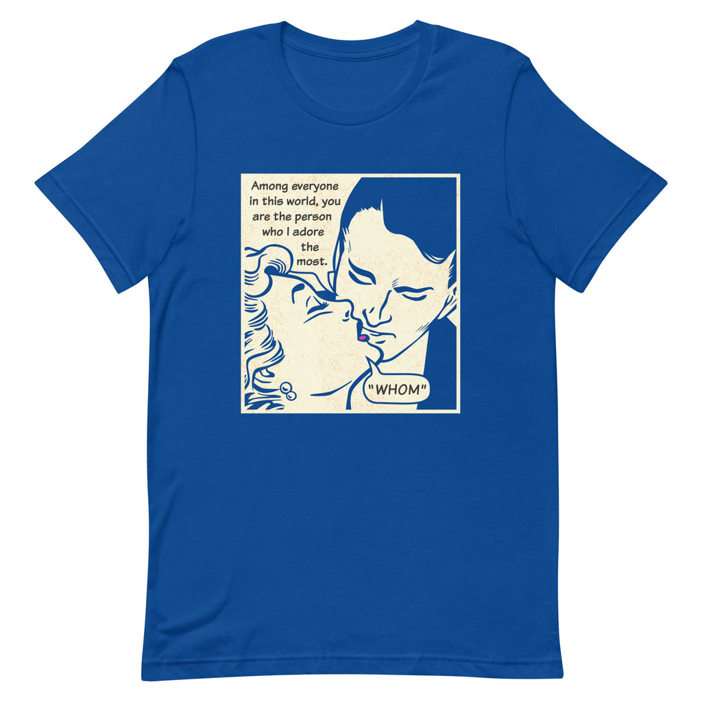 Whom I Adore The Most Men's Signature Tee
