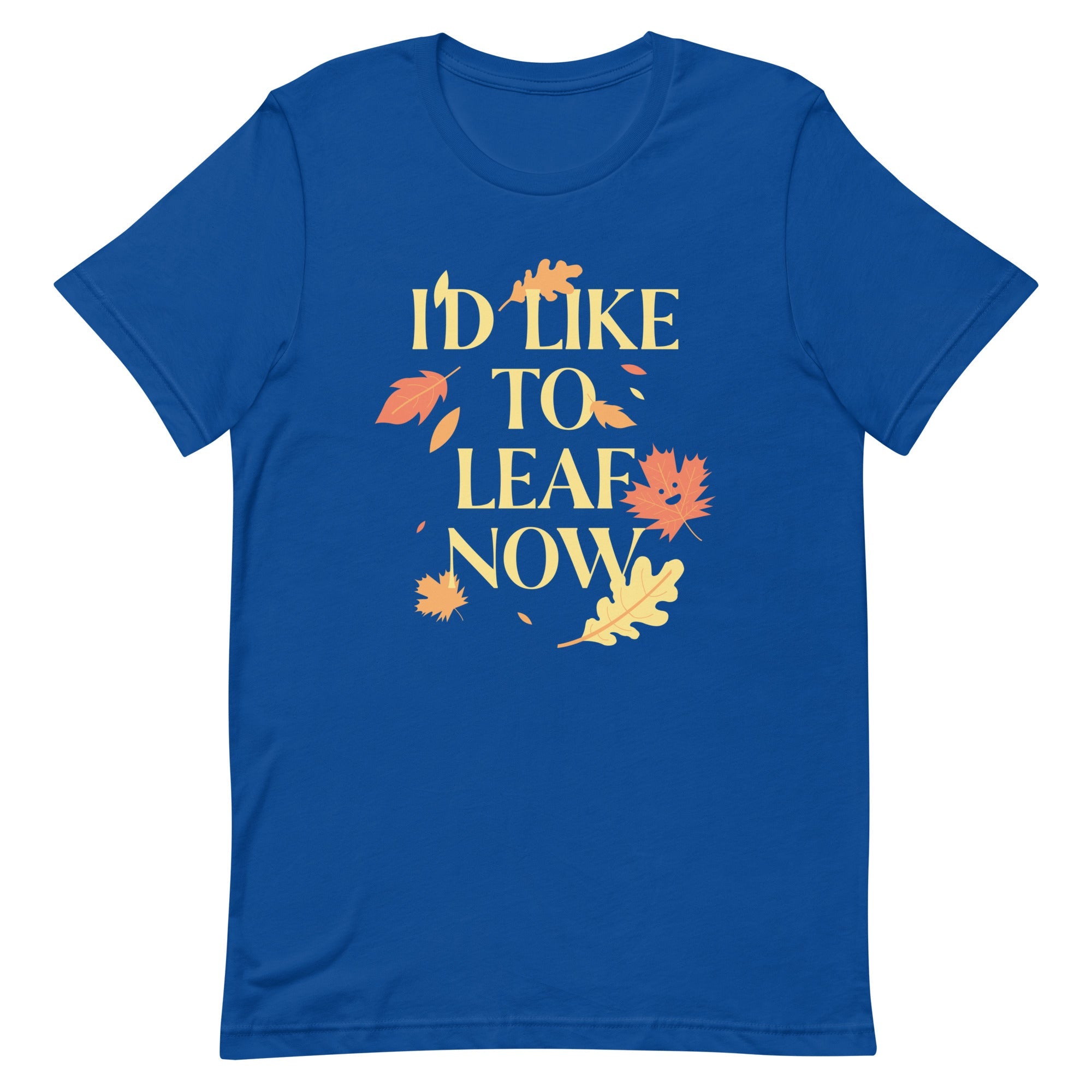 I'd Like To Leaf Now Men's Signature Tee