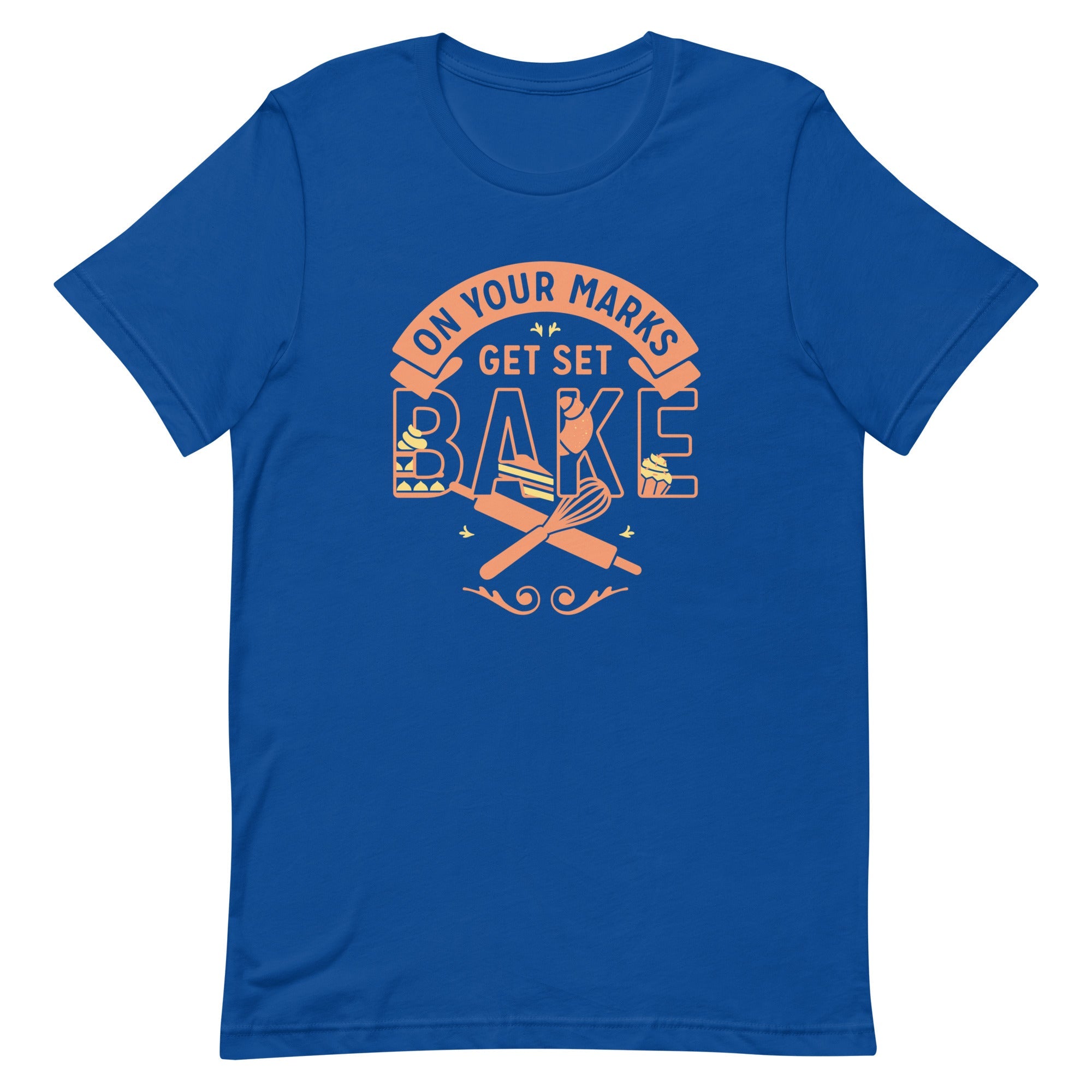 On Your Marks Get Set Bake Men's Signature Tee