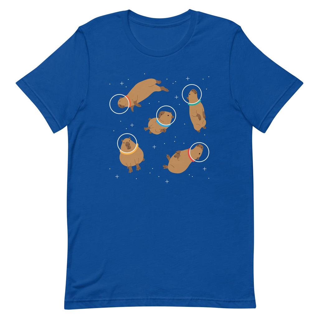 Capybaras In Space Men's Signature Tee