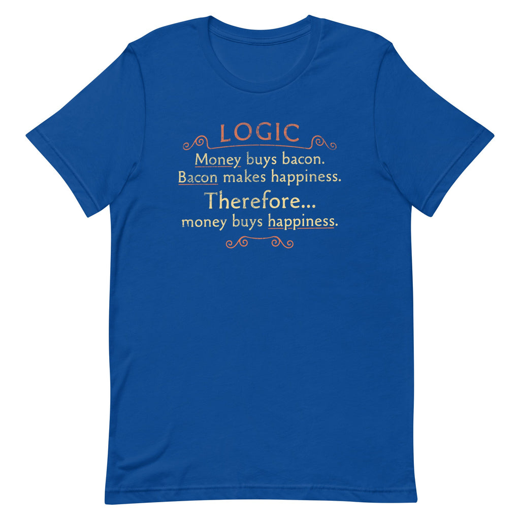 Money Buys Happiness Men's Signature Tee