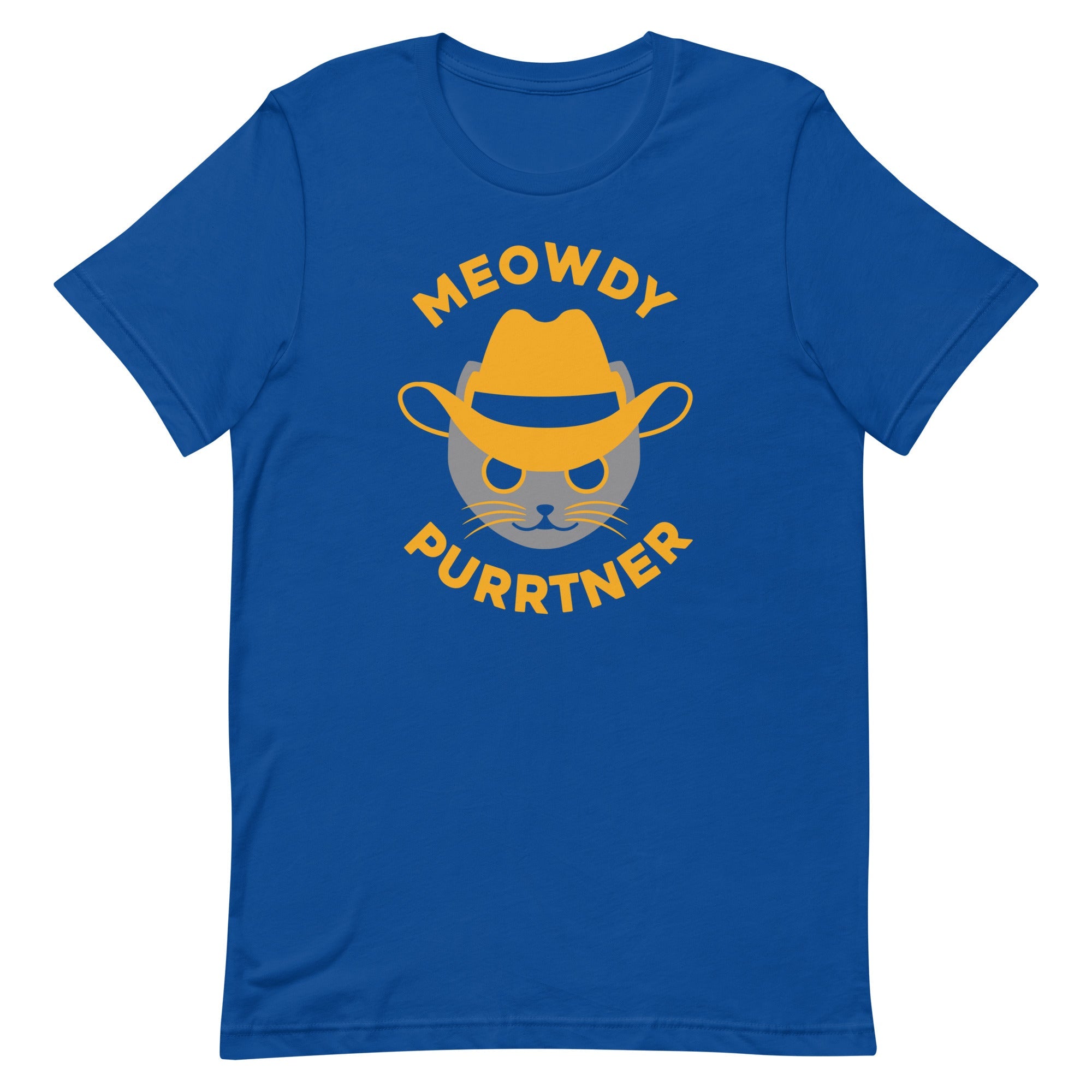 Meowdy Purrtner Men's Signature Tee