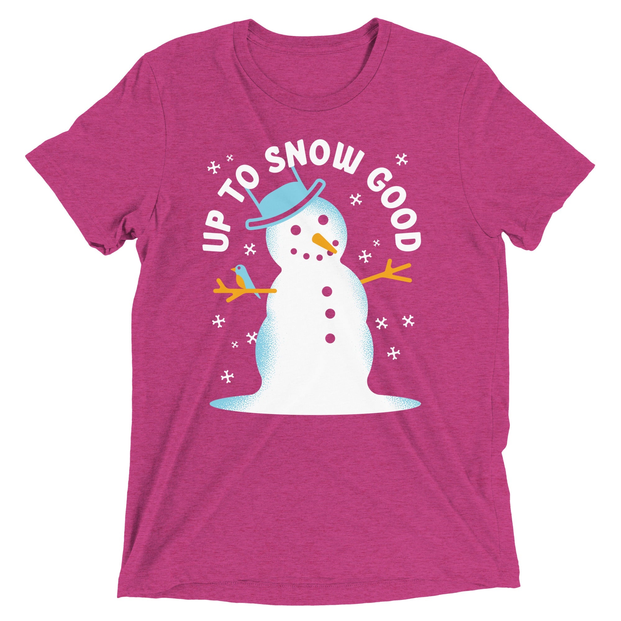 Up To Snow Good Men's Tri-Blend Tee
