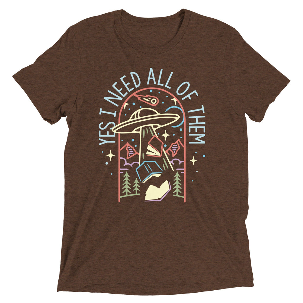 Yes I Need All Of Them Men's Tri-Blend Tee