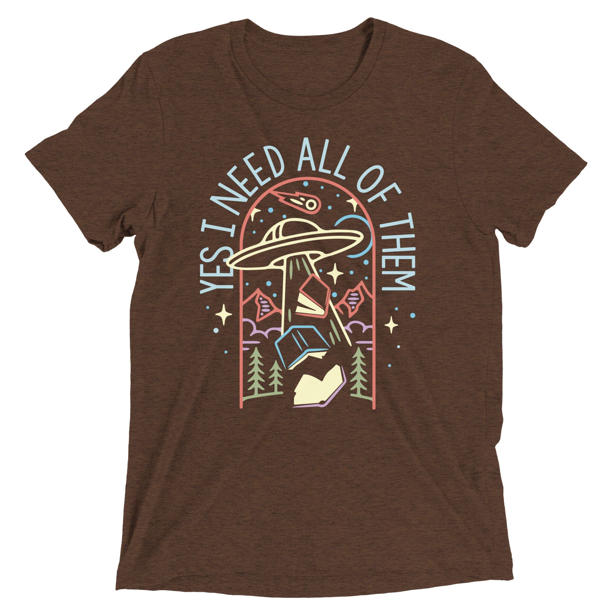 Yes I Need All Of Them Men's Tri-Blend Tee