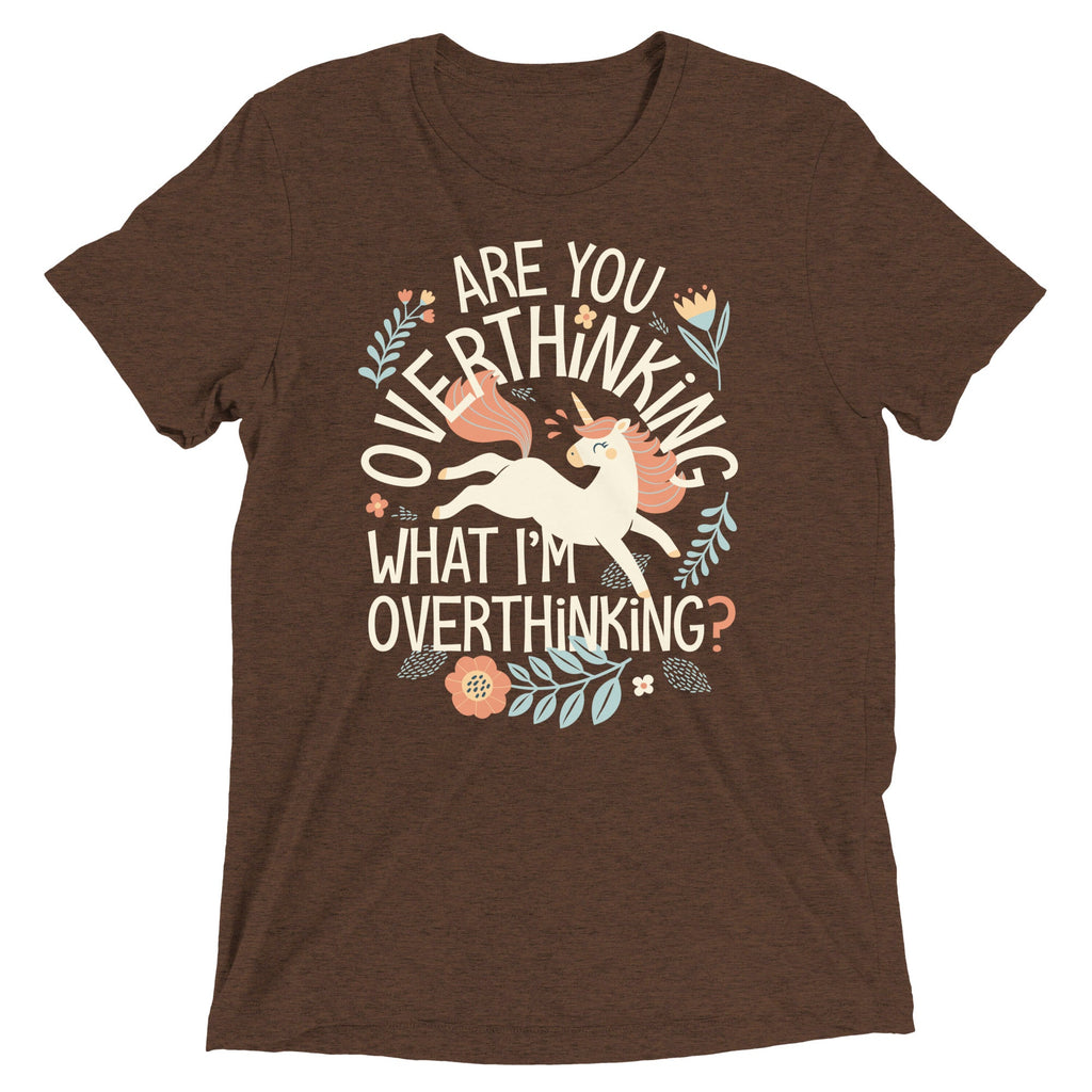 Are You Overthinking What I'm Overthinking? Men's Tri-Blend Tee