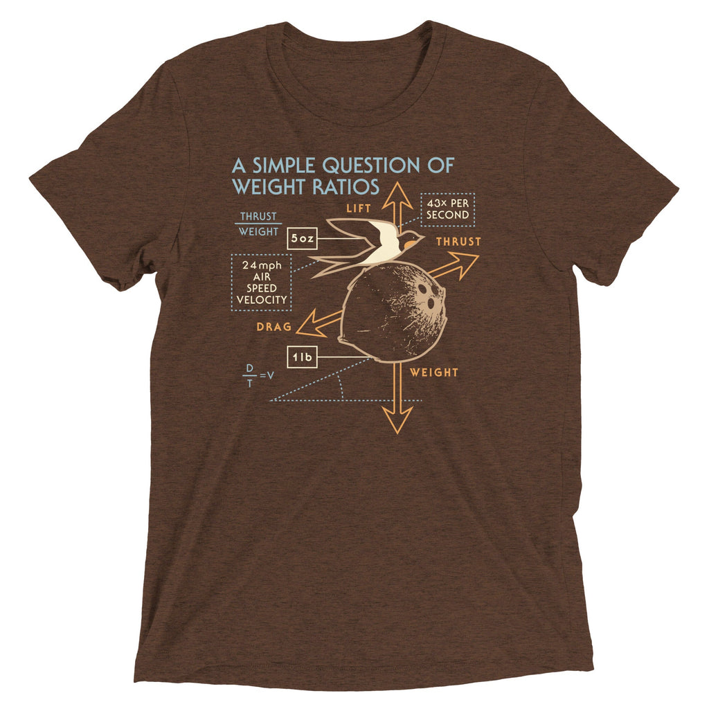 A Simple Question Of Weight Ratios Men's Tri-Blend Tee