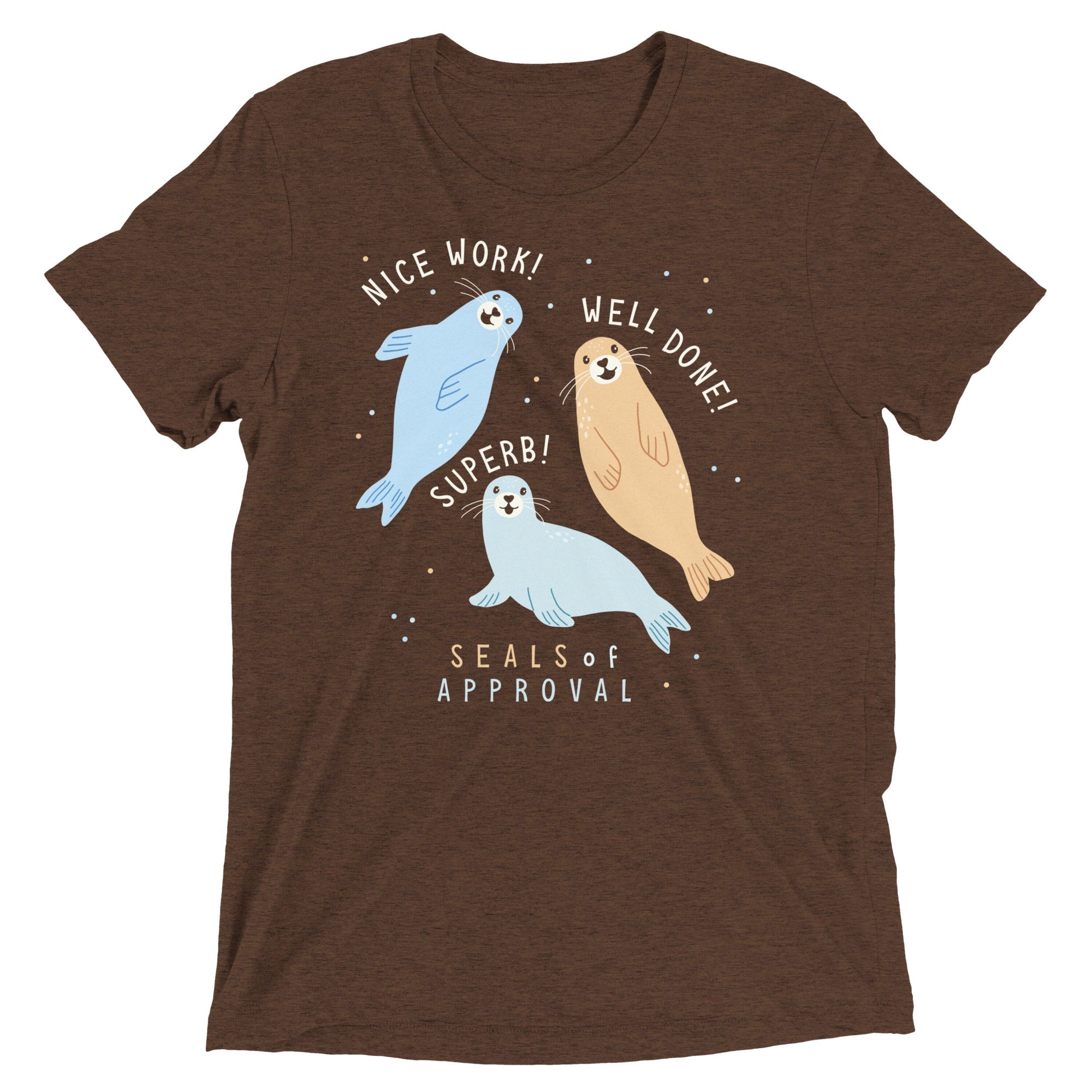Seals Of Approval Men's Tri-Blend Tee
