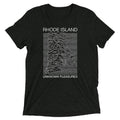 Rhode Island Unknown Pleasures Men's Tri-Blend Tee