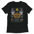 Ugly Halloween Sweater Men's Tri-Blend Tee