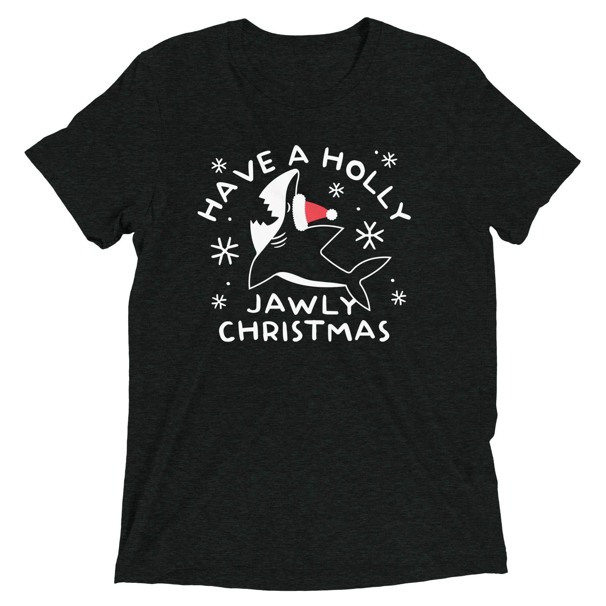 Have A Holly Jawly Christmas Men's Tri-Blend Tee