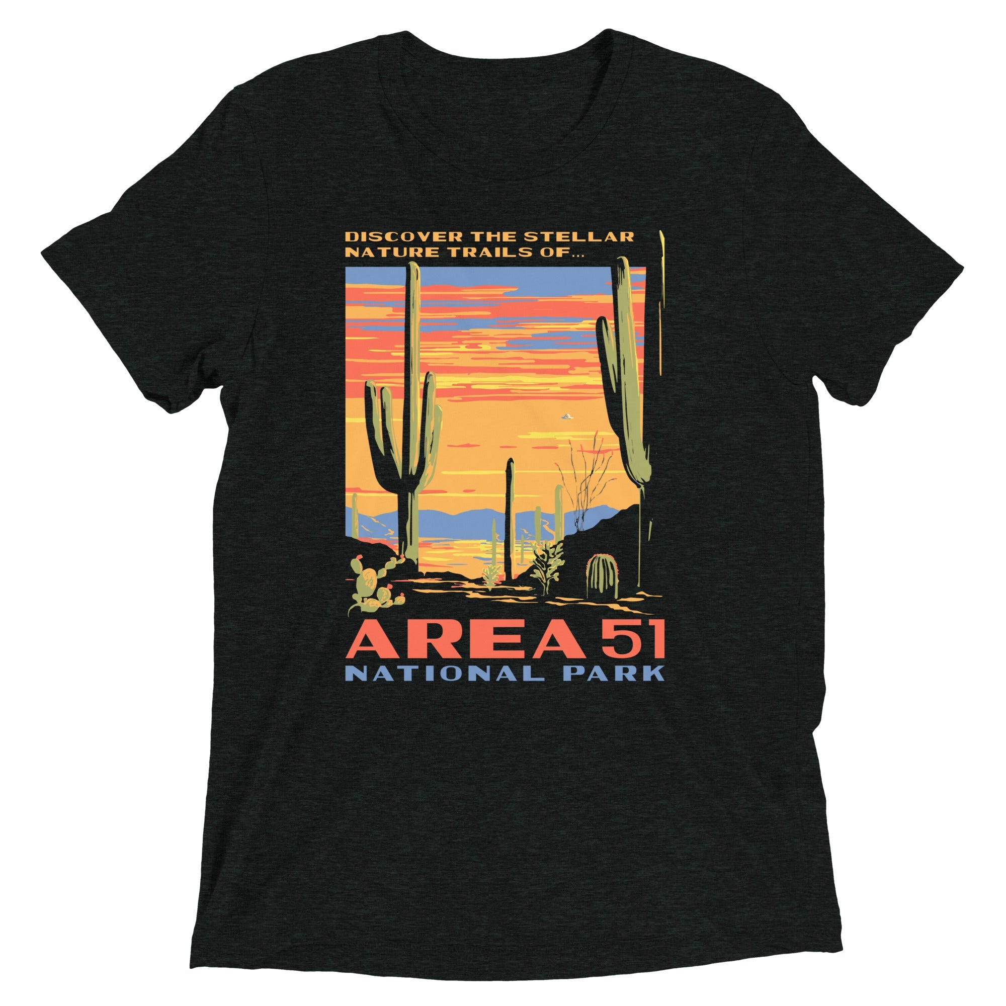 Area 51 National Park Men's Tri-Blend Tee