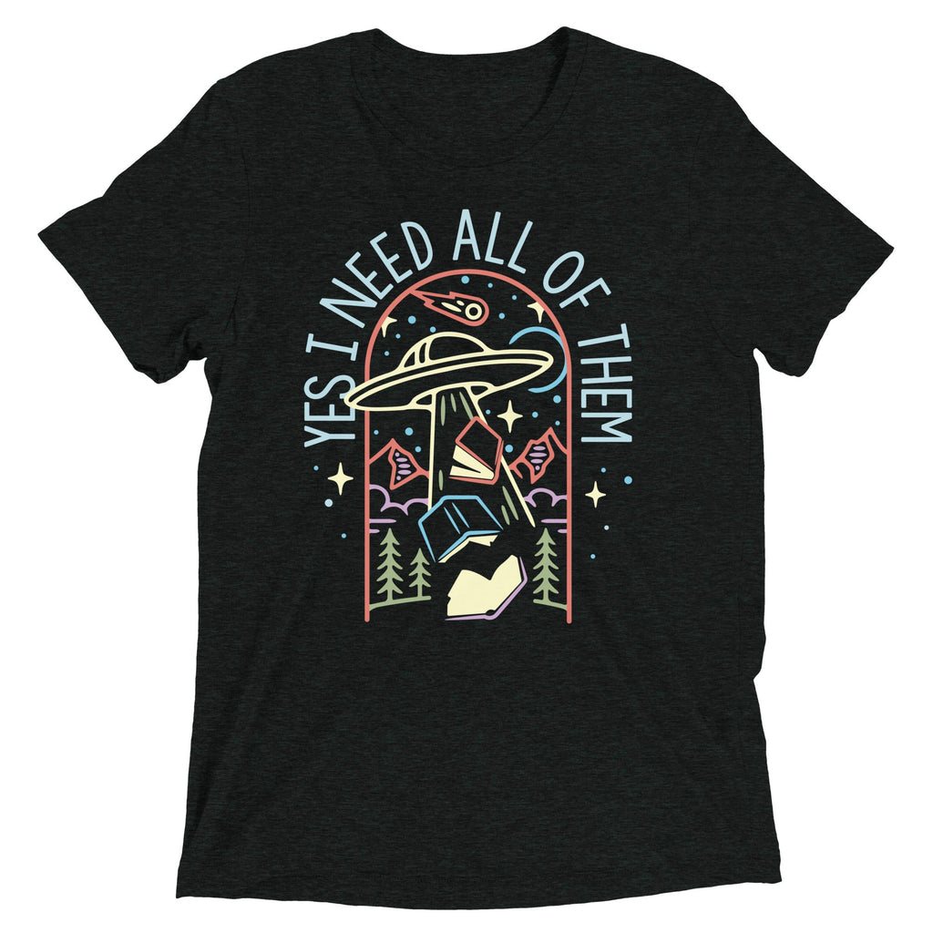 Yes I Need All Of Them Men's Tri-Blend Tee