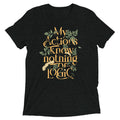 My Actions Know Nothing Of Logic Men's Tri-Blend Tee